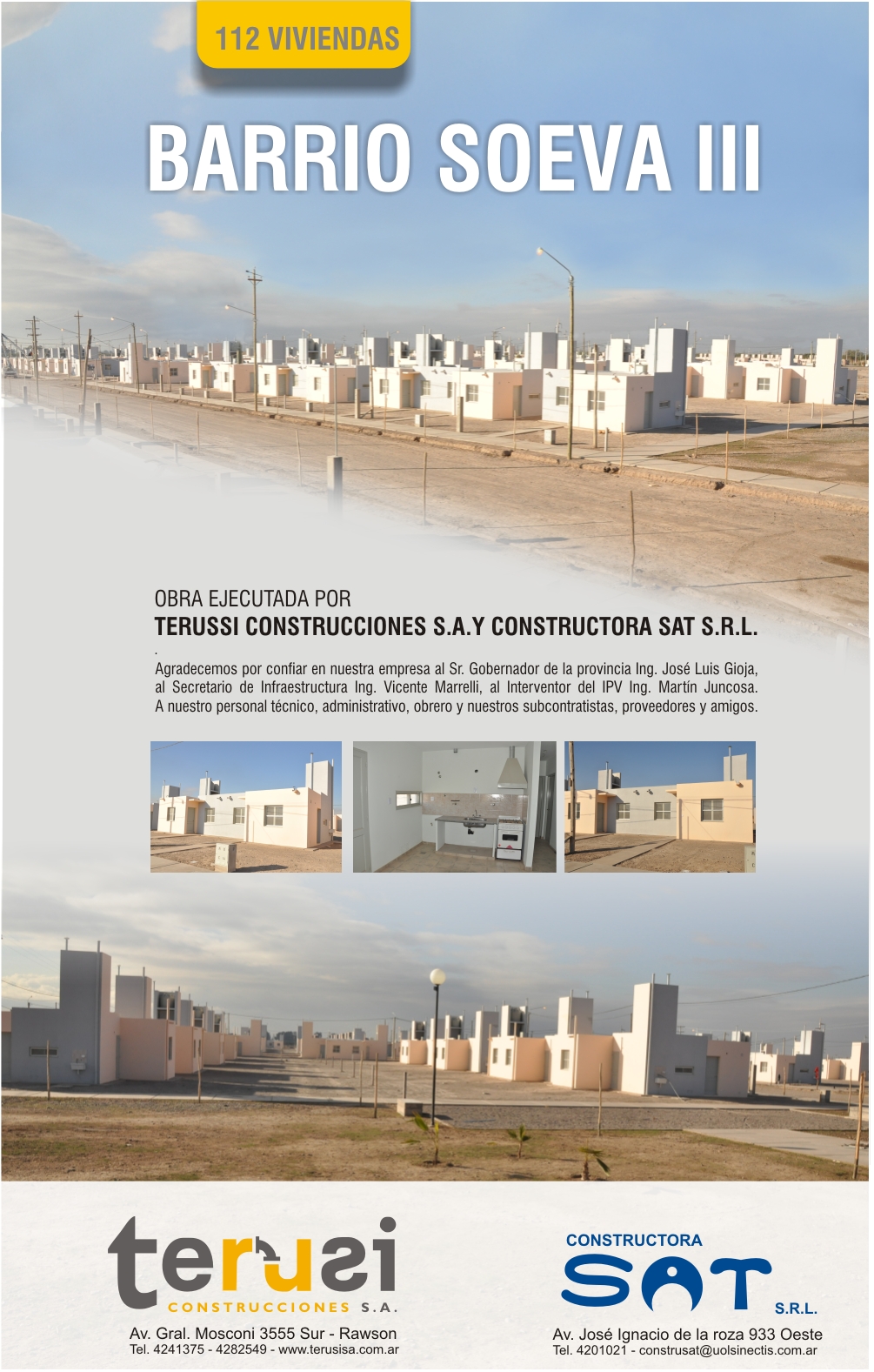  Construcción Barrio SOEVA III