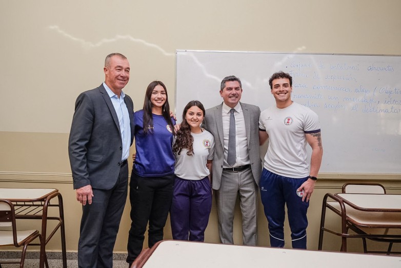 Orrego inauguró la ampliación, refacción y refuncionalización del Instituto Superior de Educación Física