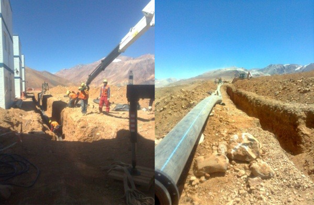 Campamento Amarillos - Red de Agua