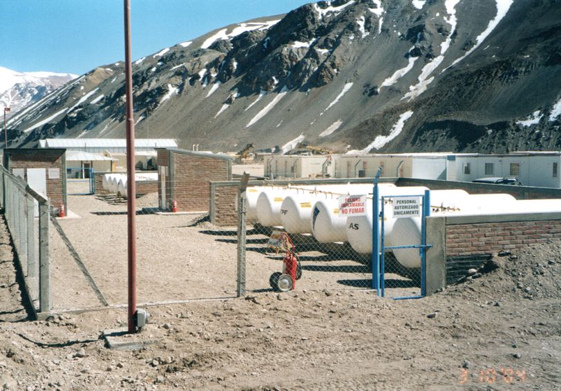 Campamento Amarillos - Red de gas